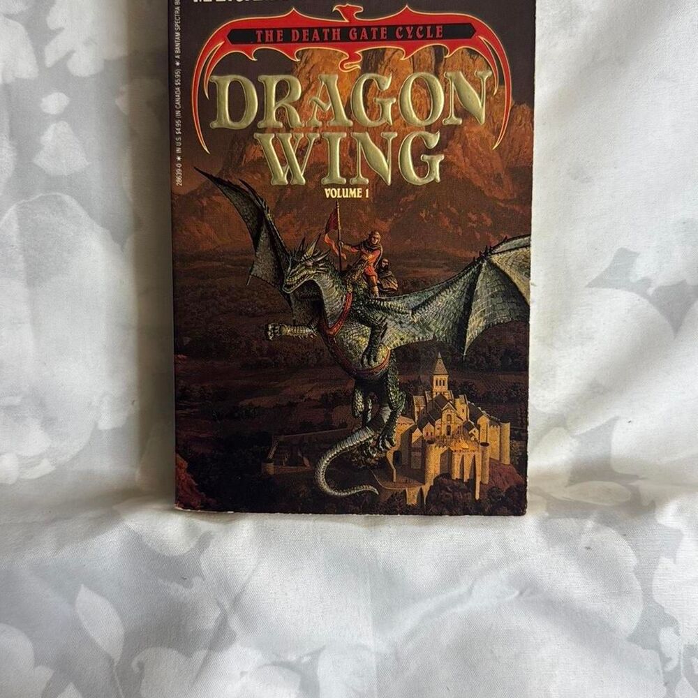 The Death Gate Cycle - Dragon Wing, book 1, by Margaret Weis